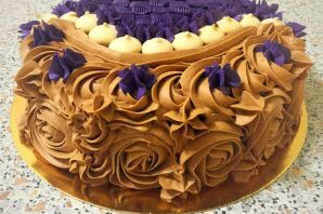 Кремовый торт для мужчины на день рождения