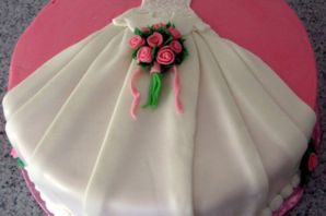 Торт платье