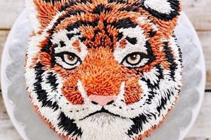 Картинка тигр на торт