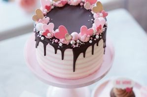 Дизайн торта на день рождения девушке