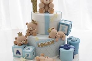 Торт на день рождения 1 годик мальчику