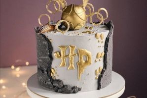 Торт на день рождения гарри поттер