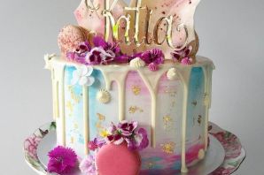 Торт на день рождения 7 лет девочке