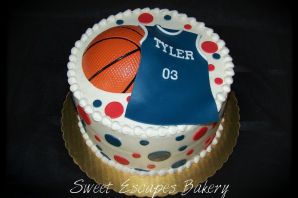 Торт баскетболисту
