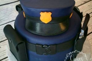 Торт на день милиции