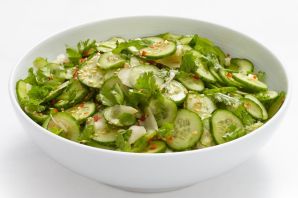 Салат из огурцов по китайски