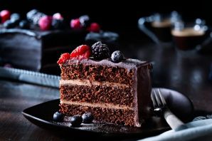 Даларанское шоколадное пирожное