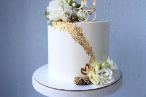 Кремовый торт на годовщину свадьбы