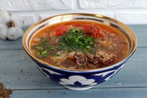 Узбекский жареный суп