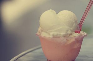 Мороженое сердечко