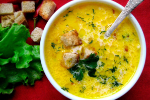 Суп с фаршем и картошкой