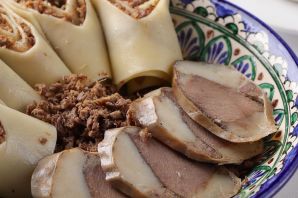 Блюда из теста и мяса узбекские