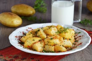 Картошка по украински блюдо