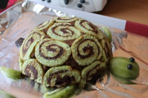 Черепаха салат с киви