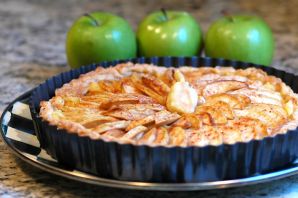 Пирог яблочный без сахара