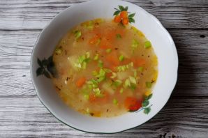 Суп овощной без картошки