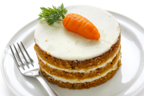 Торт морковный с грушей