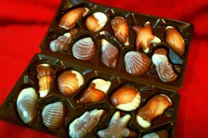 Морские ракушки конфеты из бельгийского шоколада
