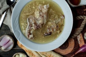 Армянский суп хаш