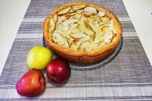 Пирог цветаевский яблочный классический