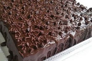 Пирог шоколадный