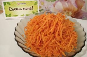 Салат слоеный с морковкой по корейски