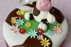 Корова торт