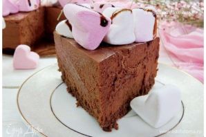 Десерт из маршмеллоу и шоколада