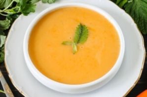 Суп пюре из картошки и моркови