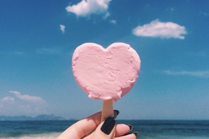 Мороженое сердце