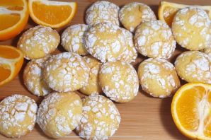 Печенье апельсиновое домашнее