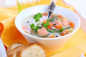 Суп диетический из рыбы