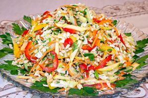 Витаминный салат из пекинской капусты