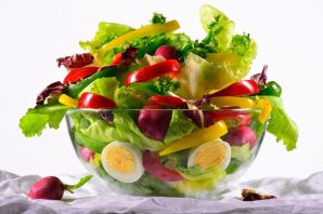 Варианты овощных салатов