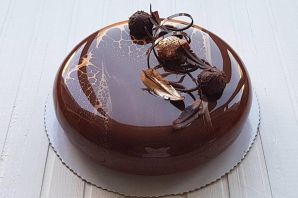 Шоколадная глазурь для муссового торта