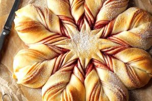 Пирог из хлеба в духовке