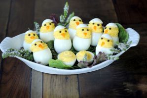 Блюда на праздничный стол из яиц