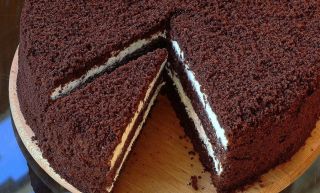 Влажный шоколадный бисквит для торта