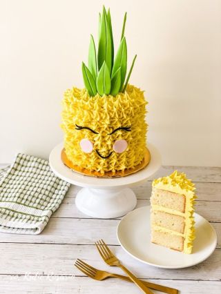 Торт ананас