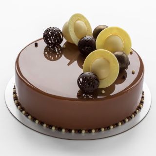 Торт из шоколадных шаров
