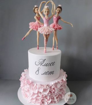 Картинка балерина на торт