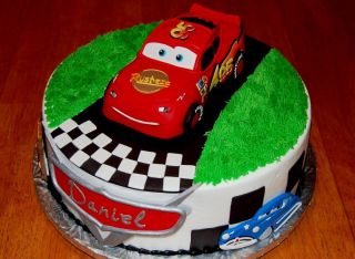 Торт для мальчика 4 года с машинками