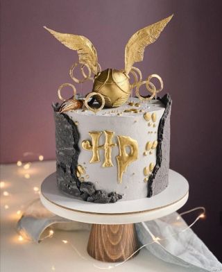 Торт на день рождения гарри поттер