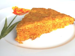 Пирог из морковного жмыха