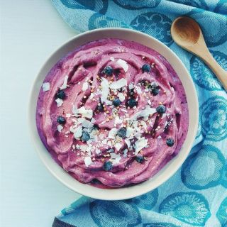 Блюда фиолетового цвета