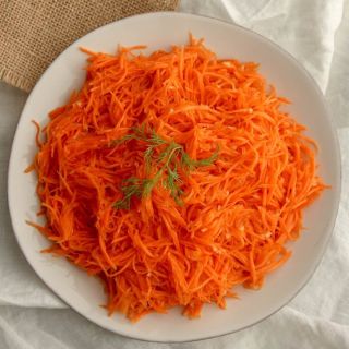 Салат изабелла с корейской морковки