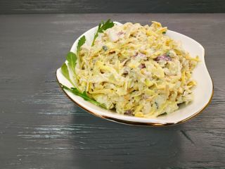 Белковый салат