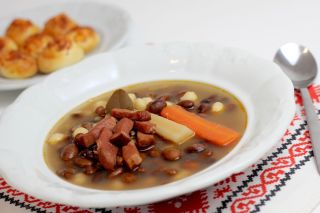Армянский фасолевый суп