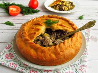 Балеш татарский пирог