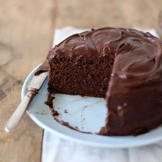 Шоколадный постный пирог в духовке